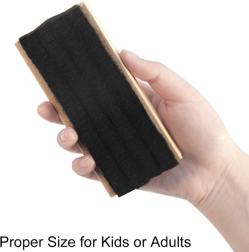OSOPOLA Chalkboard Eraser - Campus Style Pine Wood Blackboard Cleaner Engravable College Styled DIY Gift - Image 5